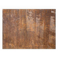 GLASPLATTE für Kamin 80x60 cm - Braun, Glas (80/60/0.4cm) - TULUP