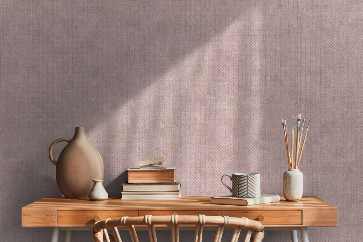 VLIESTAPETE Rosa 53/1005 cm - Pink, Textil (53/1cm) - KUNSTLOFT
