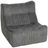 SOFA Hellgrau 90.0/80.0/76.0cm - Hellgrau, Textil (80/76/90cm)