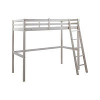 HOCHBETT - 1 -Sitzer - Kiefer - weiß - GEDEON - Weiß, Holz (140/198cm) - Vente-Unique