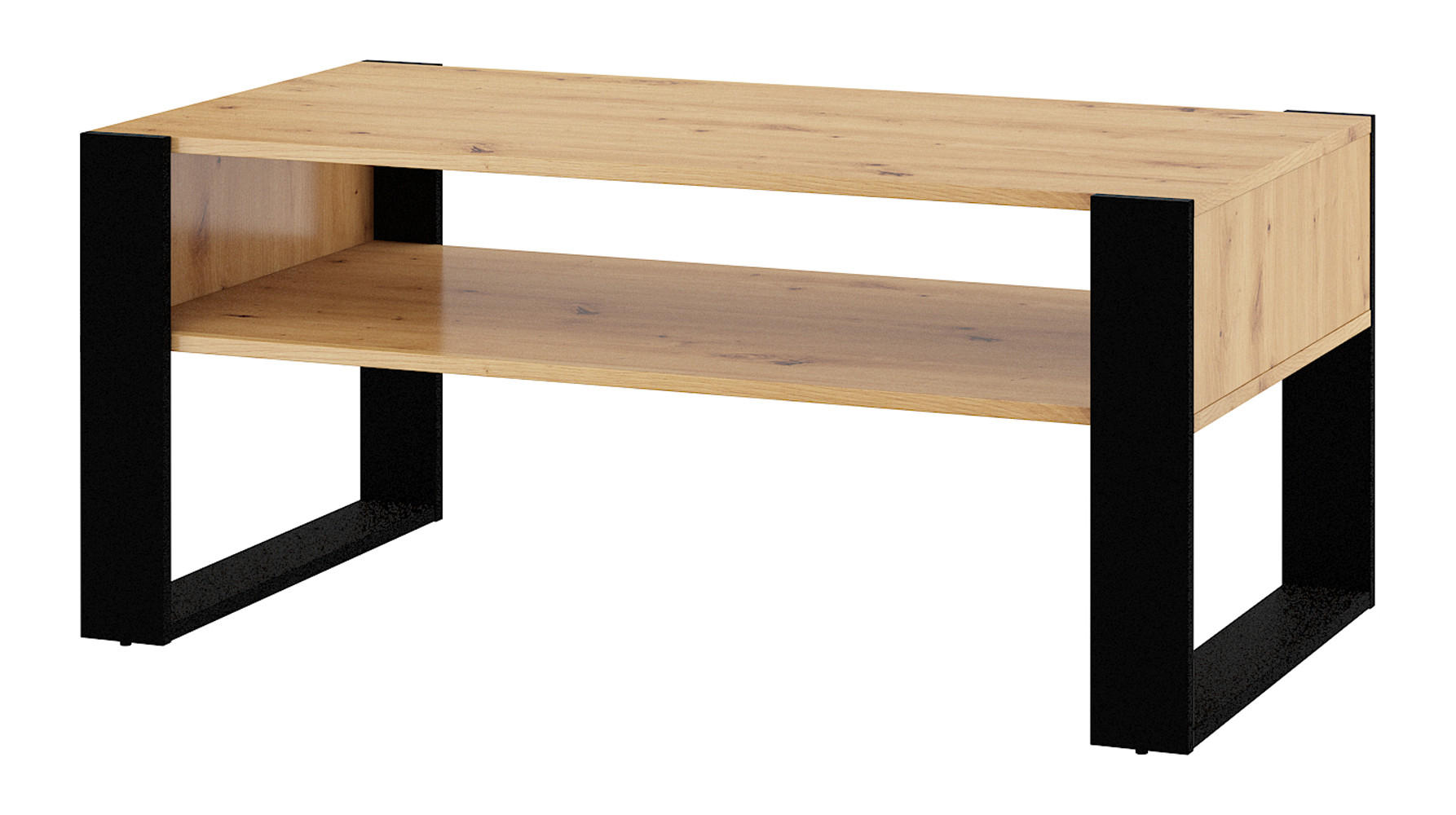 COUCHTISCH Artisann 110/48/60 - Eiche Artisan, Holzwerkstoff (60/110/48cm) - RAUMHIRSCH FURNITURE