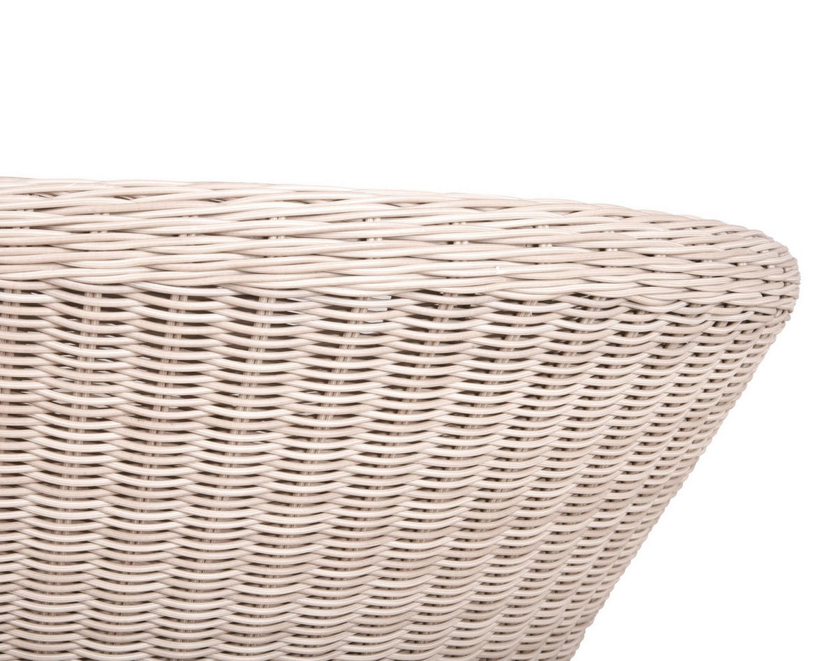 GARTENSTUHL 4er Set Porto mit Sitzauflage Gartenstühle - Braun, Holz (62/82/66cm) - DELUKE