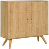 KOMMODE NATURE - Eichefarben, Holzwerkstoff (120/117/40cm) - Vox Möbel