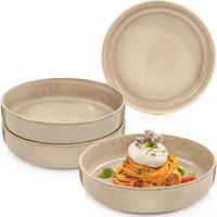 PASTASCHALEN SET KAIRO MOCHA - 4 teilig aus Steingut - Beige, Keramik (26.5cm) - Sänger