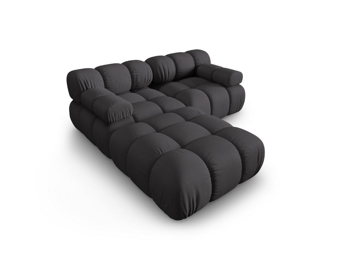 SOFA modular Bellis aus 3D-Stoff Expresso 3 Sitzplätze - Graubraun, Textil (188/70/188cm) - Micadoni