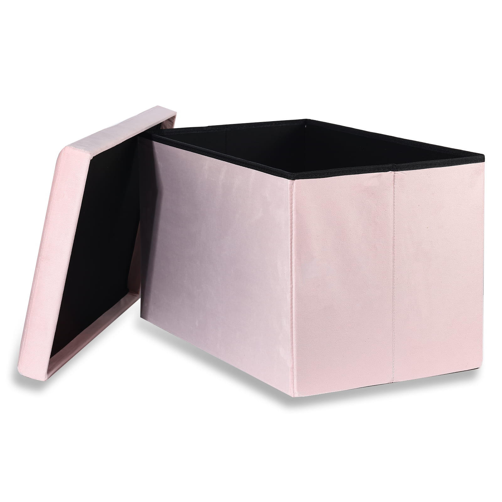 SITZBOX Ravello XL mit Knöpfen Rosa Samt - Pink, Textil (60/38/38cm) - Komodee