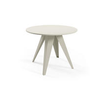 ESSTISCH Gerda - Kaschmir/Beige, Holzwerkstoff/Metall (90/90/76cm) - Meblini