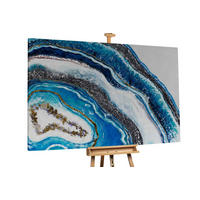 XXL ÖLGEMÄLDE 180/120 cm - Blau/Grau, Textil (180/120cm) - KUNSTLOFT