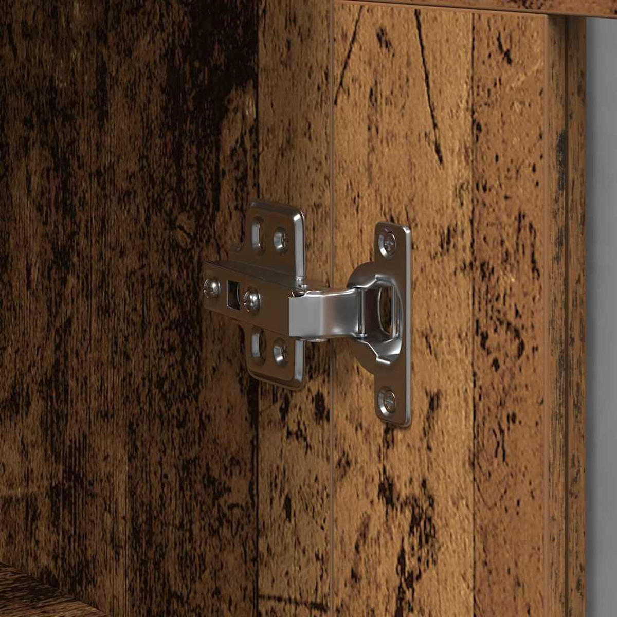 WANDSCHRANK Altholz 69,5/34/90 Cm Holzwerkstoff - Braun, Holz (34/90/69.5cm) - vidaXL