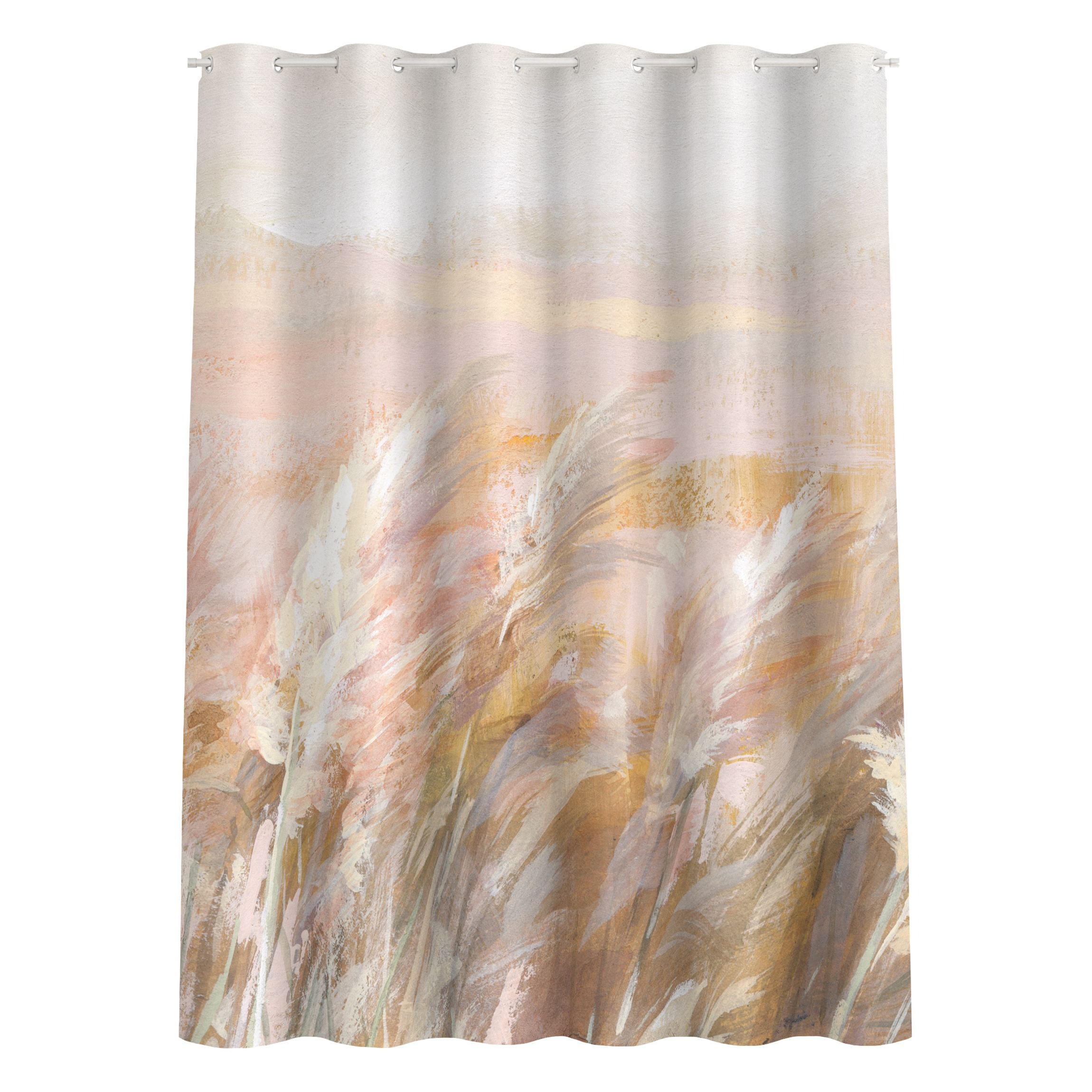 Bilderwelten Duschvorhang Beige 180x180 cm