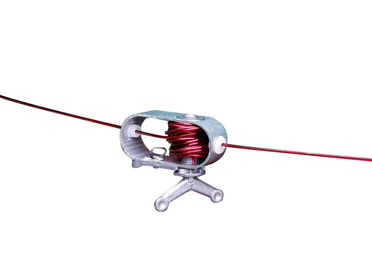 SPANNRATSCHE und Seil für Poolabdeckungen 35 m - Rot, Kunststoff (0.2/350cm) - QUICK STAR