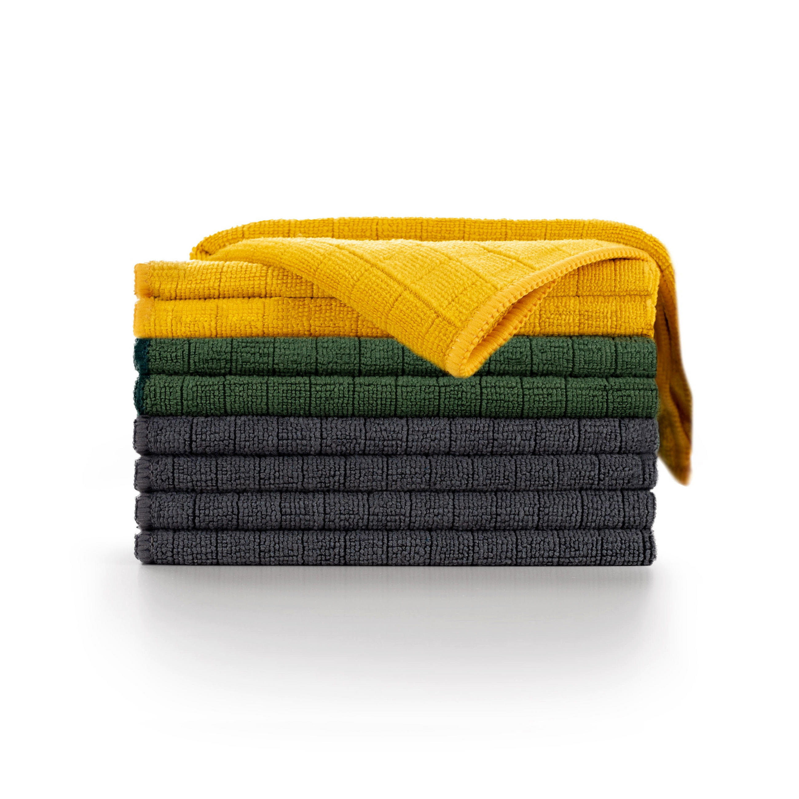 MIKROFASERTÜCHER Lyskraft 8er-Set, 30x40 cm, Multicolor - Multicolor, Textil (30/40cm) - Blumtal
