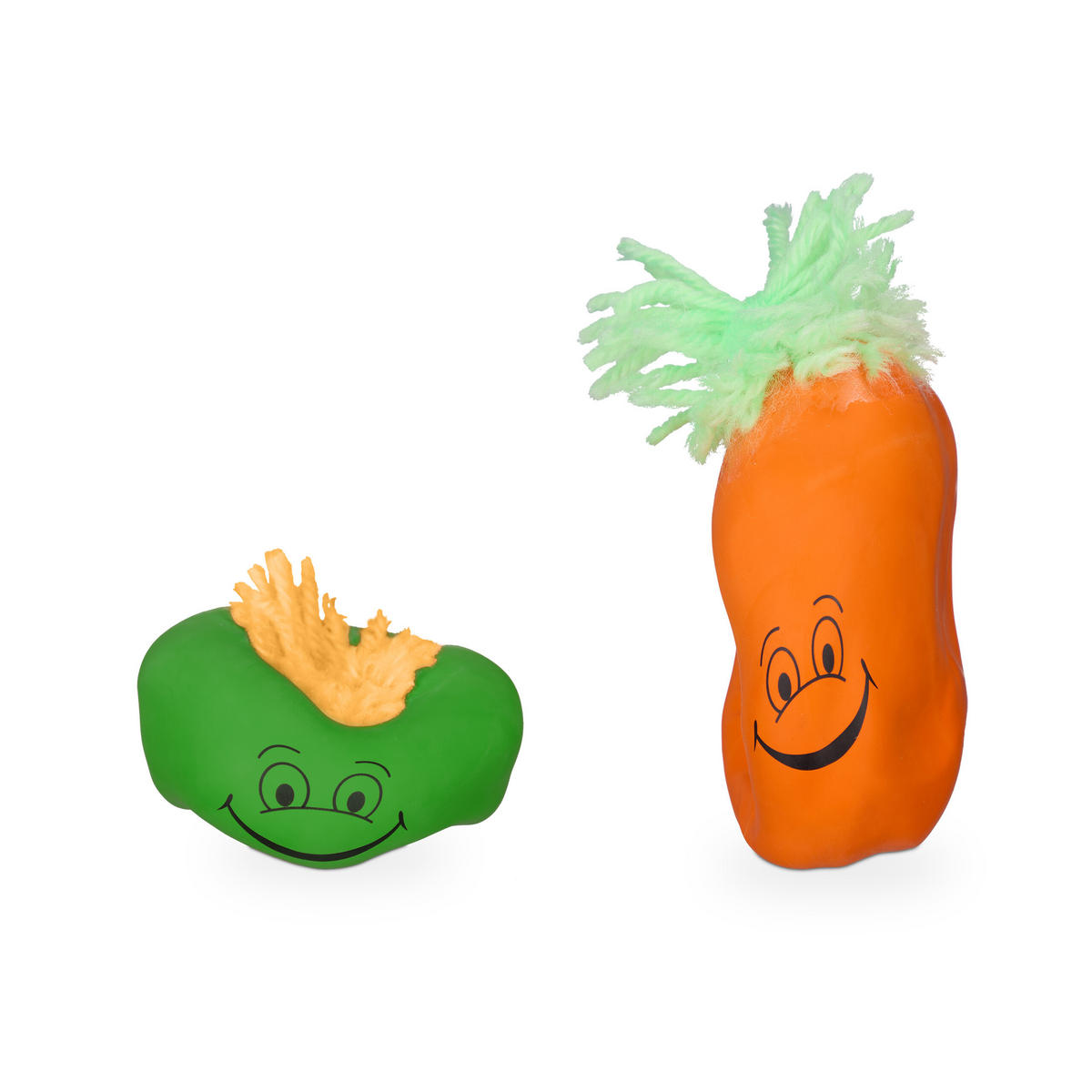 KNAUTSCHBALL - Multicolor, Naturmaterialien/Textil (6/6/6cm) - Relaxdays