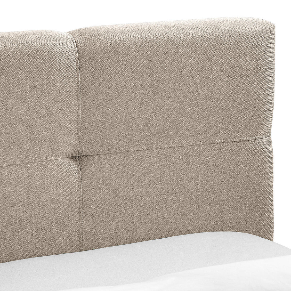 POLSTERBETT - Grau, Textil (140/200cm) - home24