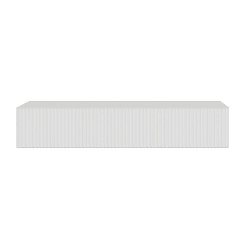 KONSOLENTISCH Veldio Weiß 90 cm - Weiß, Holzwerkstoff (35.6/90/17cm) - Selsey