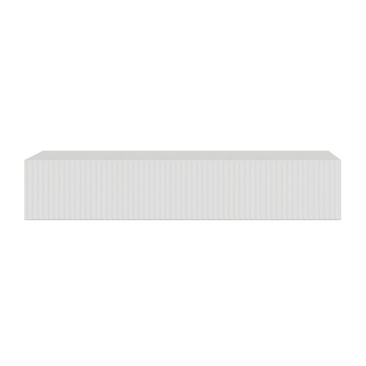 KONSOLENTISCH Veldio Weiß 90 cm - Weiß, Holzwerkstoff (35.6/90/17cm) - Selsey