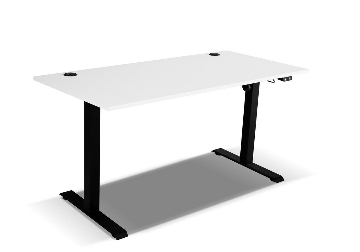 SCHREIBTISCH MALTESA 138x67x120,8 cm Bürotisch Computertisch, Grau - Grau, Holzwerkstoff (67/138/120.8cm) - MASSENO