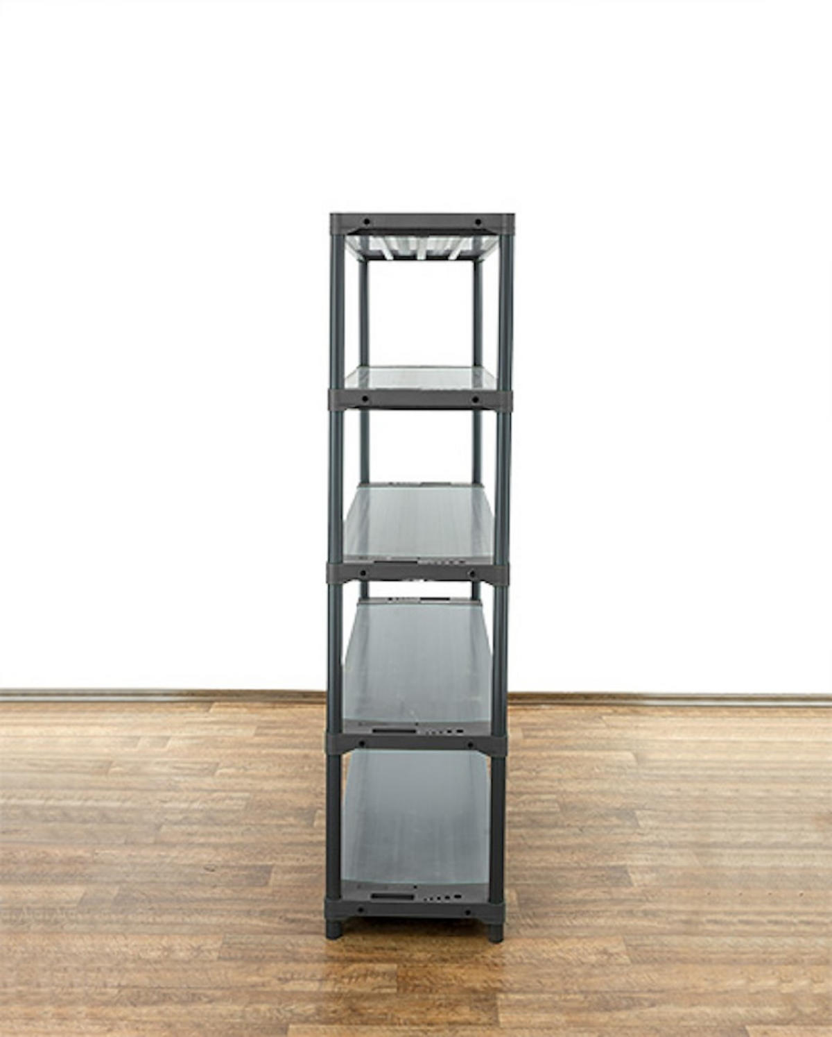 KUNSTSTOFFREGAL GREY BEAR Tall 180x130x46cm Fachlast 70kg Grau - Grau, Kunststoff (130/180/46cm) - PROREGAL