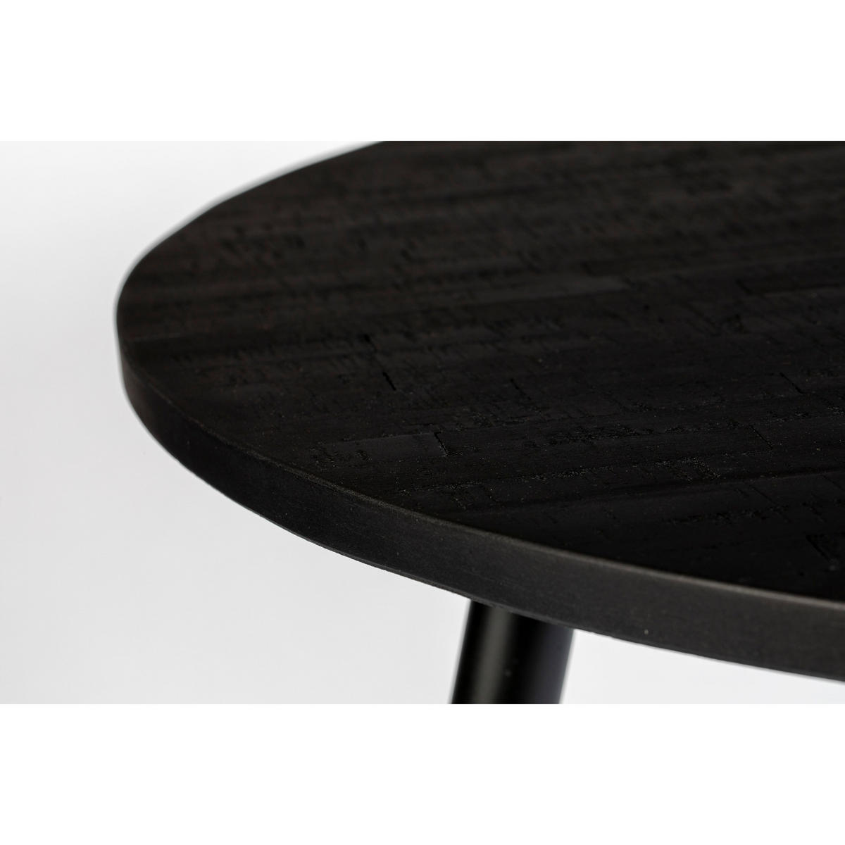 ESSTISCH - Schwarz - Schwarz, Holz (110/110/76cm) - Drawer