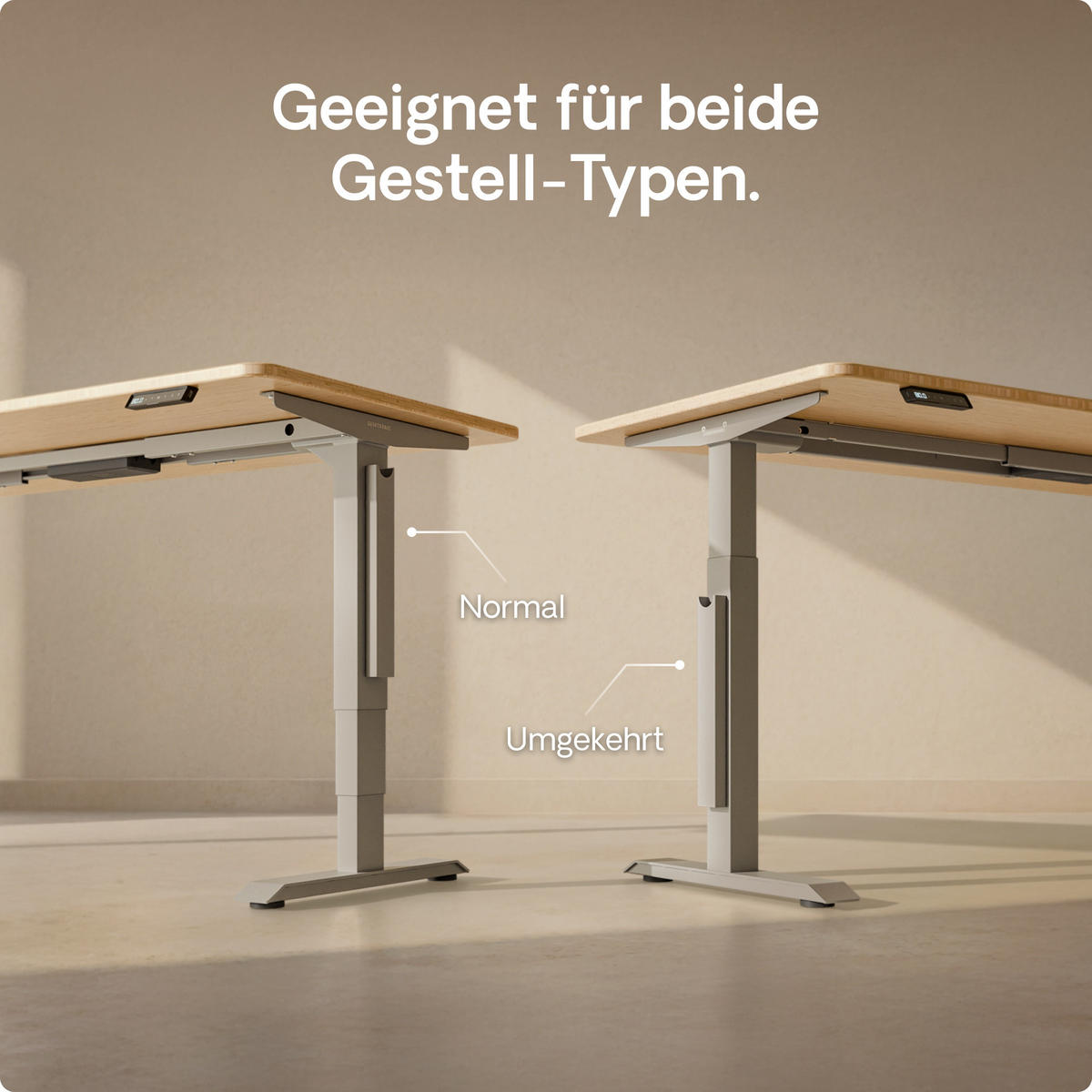 MAGNETISCHER Kabelkanal Schreibtisch Grau, 37x5x2,5cm - Grau, Metall (37/5/2.5cm) - Desktronic