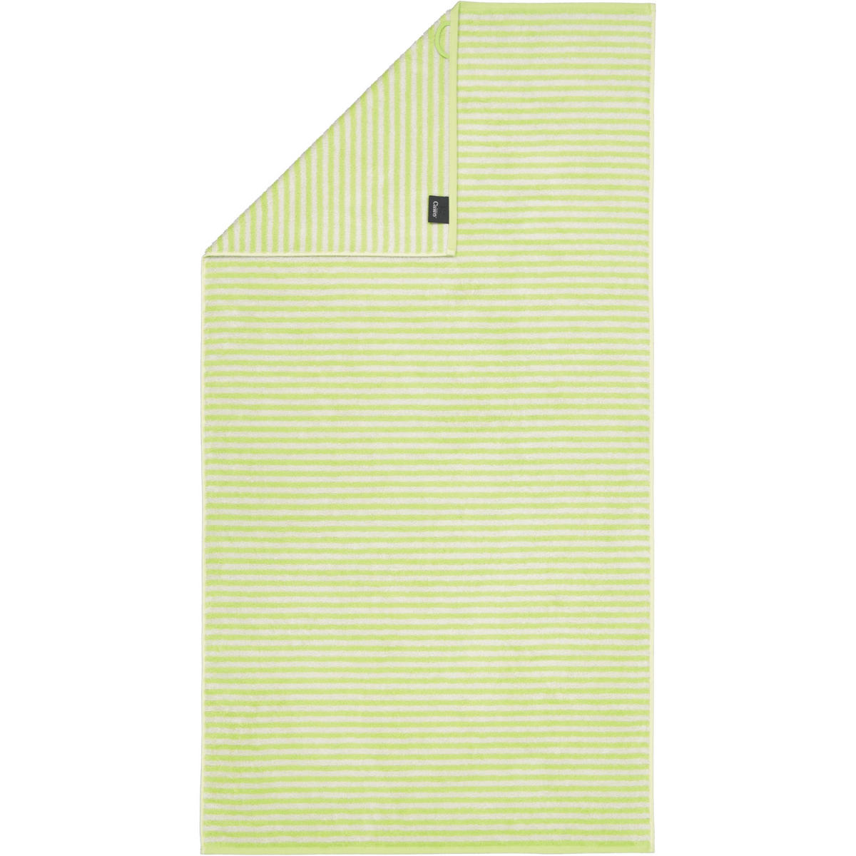 DUSCHTUCH CAMPUS RINGEL 955 PISTAZIE - 44 - Grün, Textil (70/140cm) - Cawoe