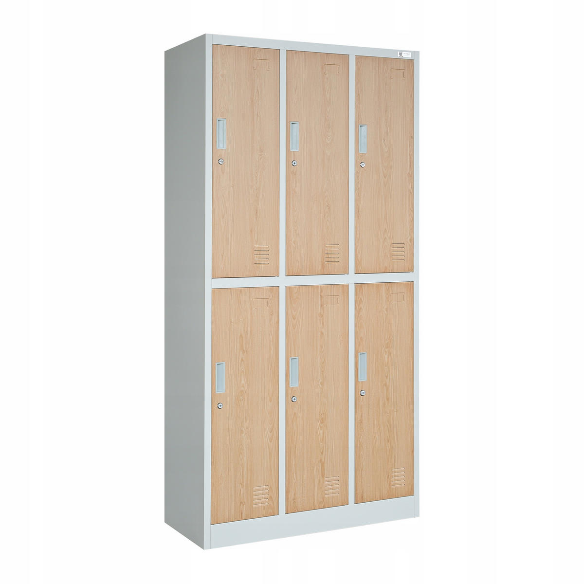 SCHLIESSFACHSCHRANK IGOR - Beige/Weiß, Metall (90/185/45cm) - Jan Nowak