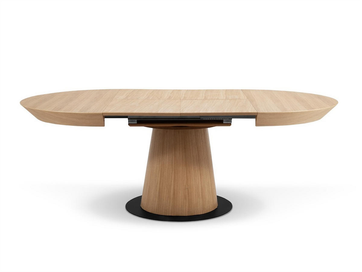 ESSTISCH BASALT Ausziehbar 130 - 230 / 130 x 76 cm - Eichefarben, Holz (130/130/76cm) - MASSENO