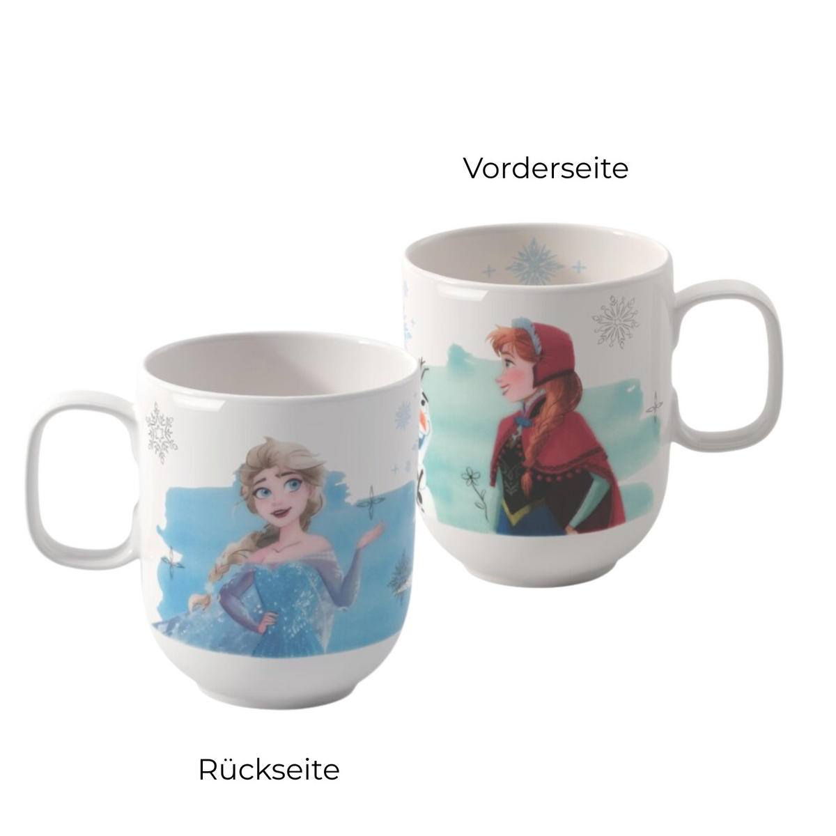 BECHER MIT HENKEL Disney Frozen bunt 280 ml 6er Set - Multicolor, Keramik (0.28L) - Villeroy & Boch