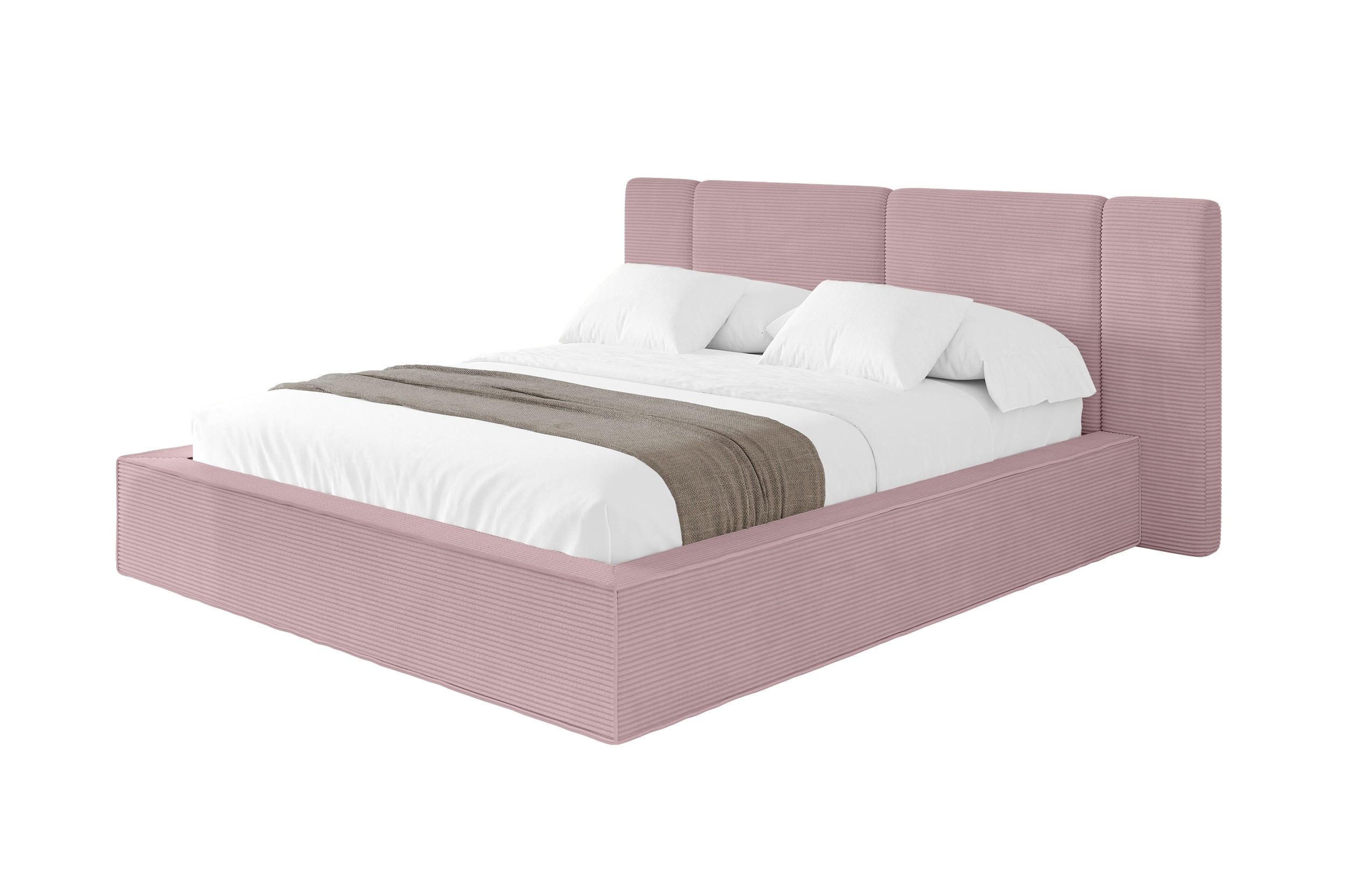 Altdecor Polsterbett Rosa 200x200 cm