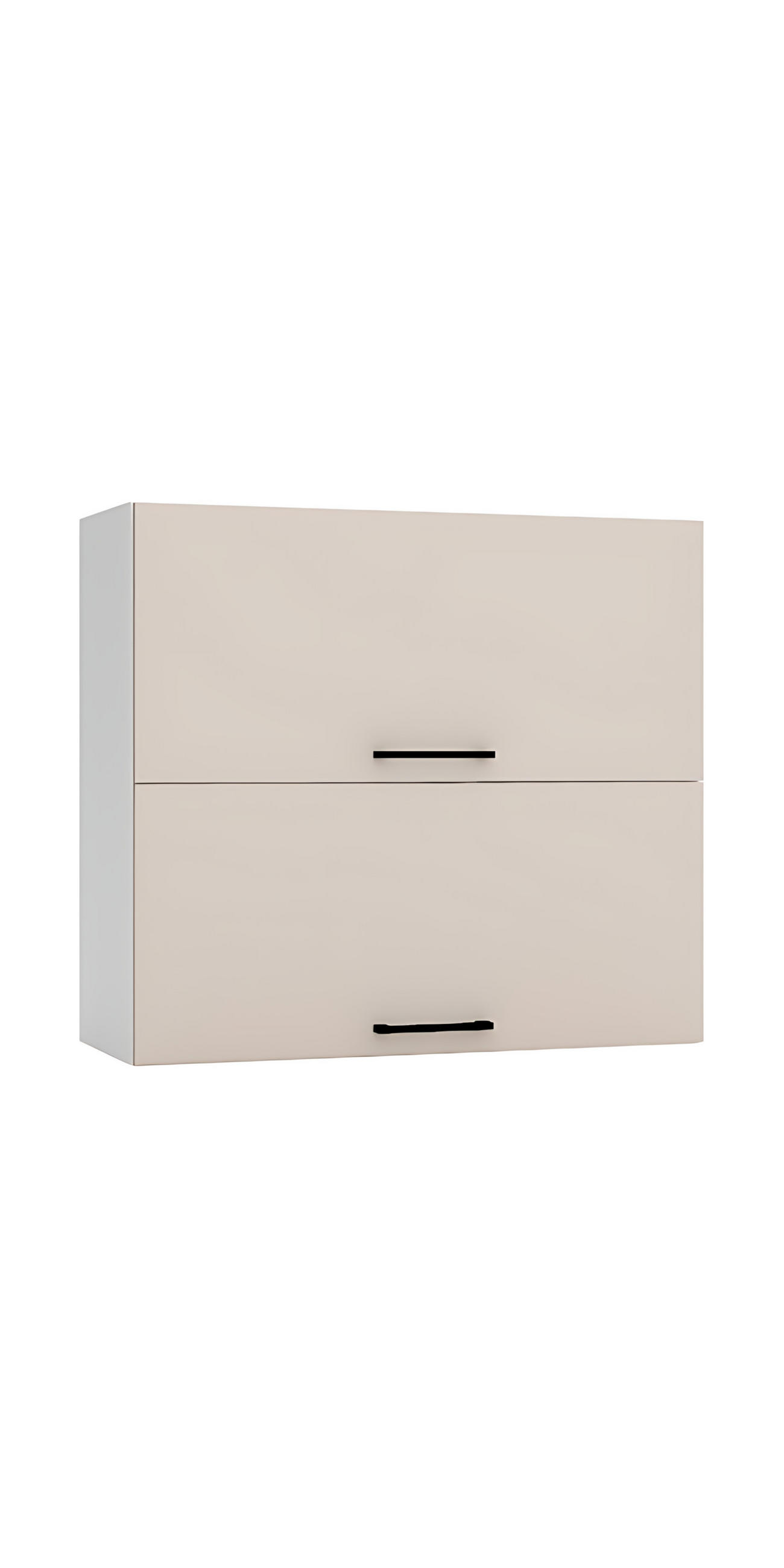 HÄNGESCHRANK W80GRF/2 - Morvex - Funktionales Design Konzept - Beige, Holz/Metall (80/72/30cm) - ROYAL24_MARKT