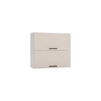 HÄNGESCHRANK W80GRF/2 - Morvex - Funktionales Design Konzept - Beige, Holz/Metall (80/72/30cm) - ROYAL24_MARKT