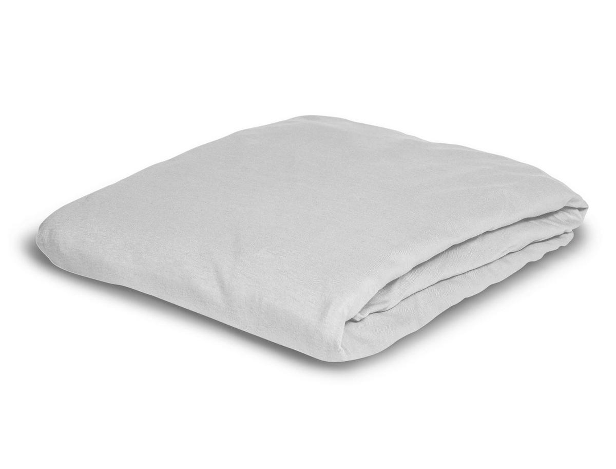 SPANNBETTTUCH Mako-Satin 1003 - Weiß, Textil (100/200cm) - Bierbaum