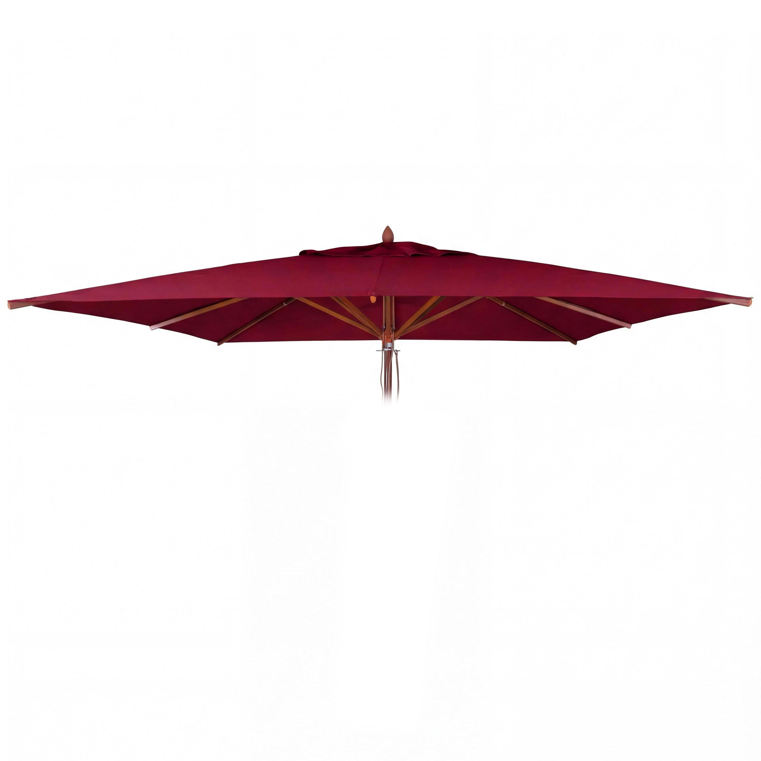 SCHIRMBEZUG C57B Bordeaux - Bordeaux, Textil (300/300cm) - MCW