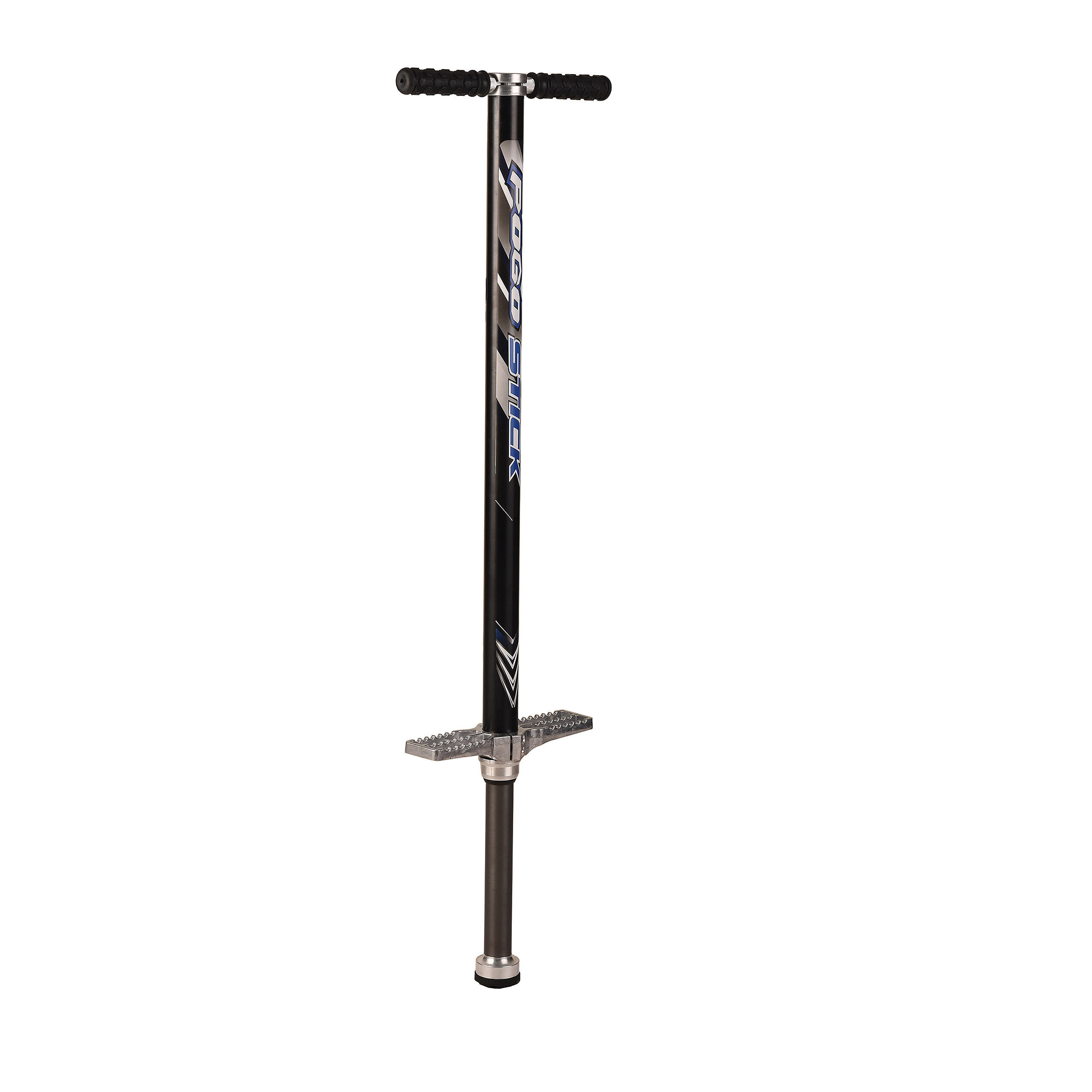 POGO-STICK - Schwarz, Kunststoff/Metall (42/9.5cm) - Relaxdays