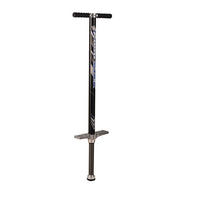 POGO-STICK - Schwarz, Kunststoff/Metall (42/9.5cm) - Relaxdays