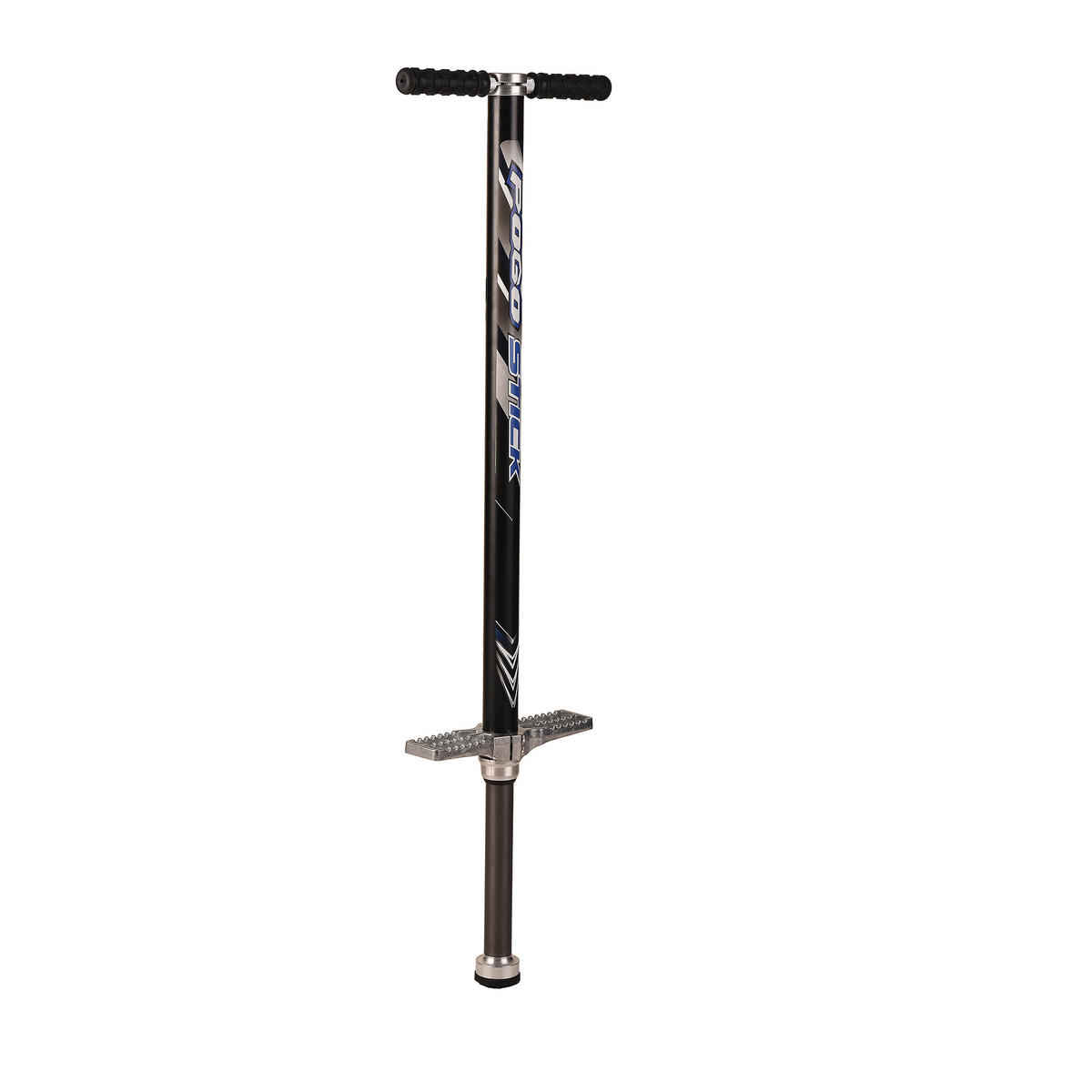 POGO-STICK - Schwarz, Kunststoff/Metall (42/9.5cm) - Relaxdays