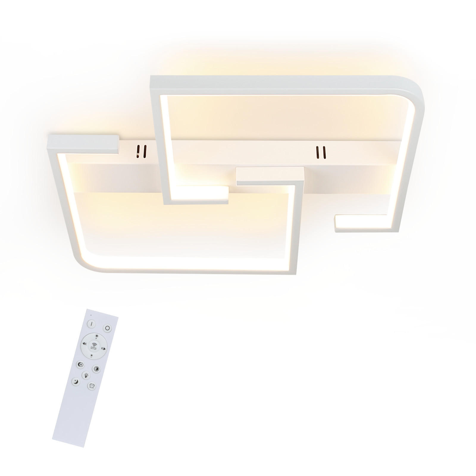 Nettlife LED stropní světlo Emmerich 42/37/5 cm