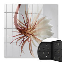 SCHLÜSSELBOX Schwarz 30x30 cm- Türöffnung nach rechts - Die Eleganz der Natur - Creme, Metall (30/30/5cm) - TULUP