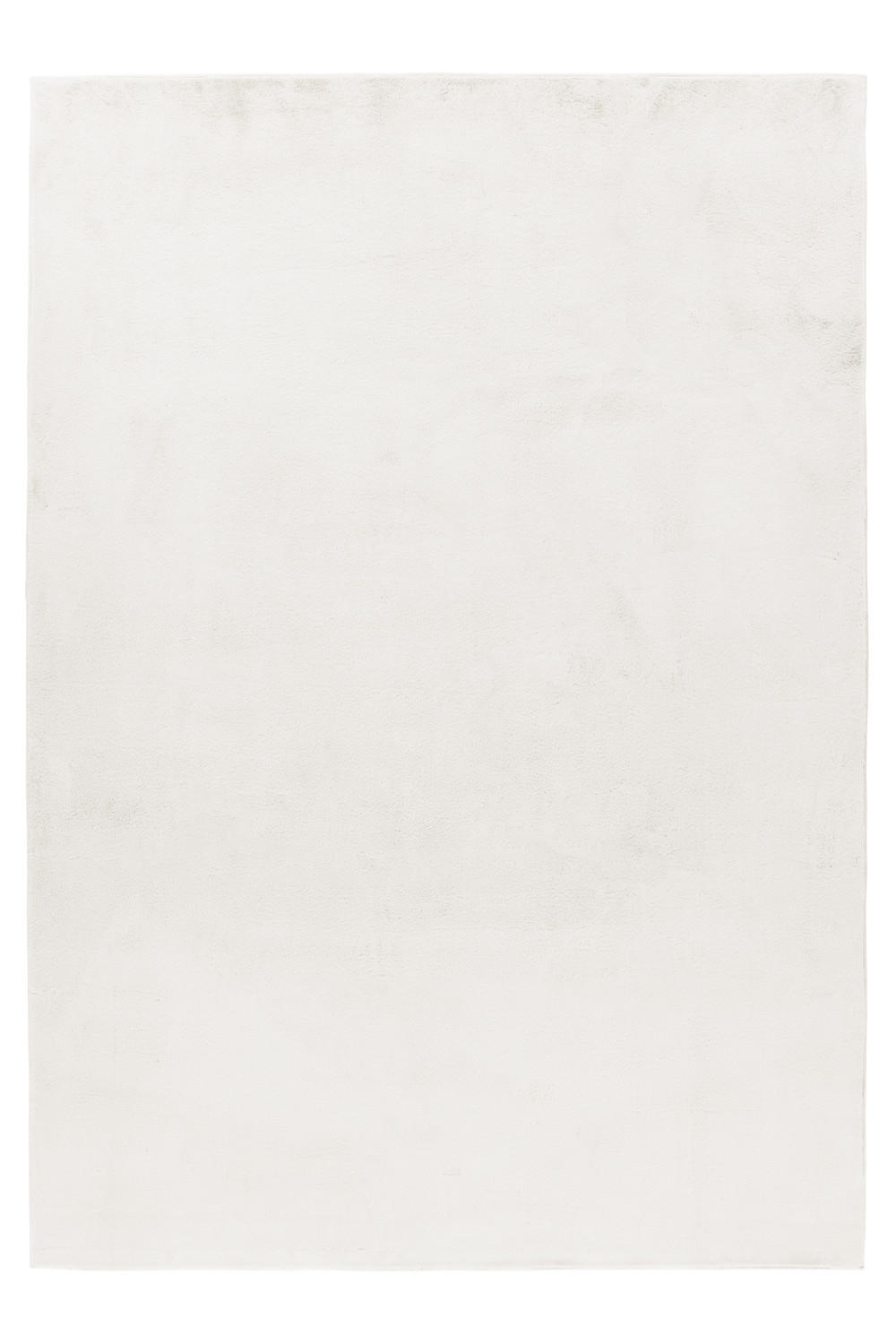 TEPPICH Kurzflor Uni Modern Waschbar Schlafzimmer Strapazierfähig Läufer Creme 80x250 cm – NECKAR - Beige, Textil (80/250cm) - KADIMA DESIGN