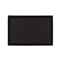 VSTUPNÍ rohožka Sana Černá 60x90 cm - černá, textil/umělá hmota (60/1cm) - KUNSTLOFT