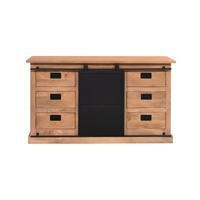 SIDEBOARD Lotte Braun 45/160/90 cm - Braun, Holz (160/90/45cm) - Starfurn