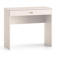 KONSOLENTISCH Selgin Kaschmir 100 / 40 / 79cm - Goldfarben/Creme, Holz/Holzwerkstoff (40/100/79cm) - Feldmann-Wohnen
