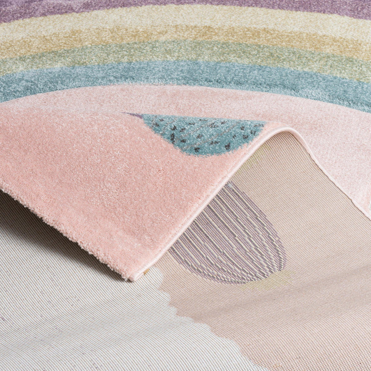 KINDER TEPPICH MAUI ALPAKA WÜSTENLANDSCHAFT - Multicolor, Textil (140/200cm) - Pergamon