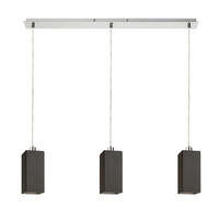 PENDELLEUCHTE LIZ III 80 Schwarz 45 W - Schwarz, Metall (30/30/120cm) - Rendl