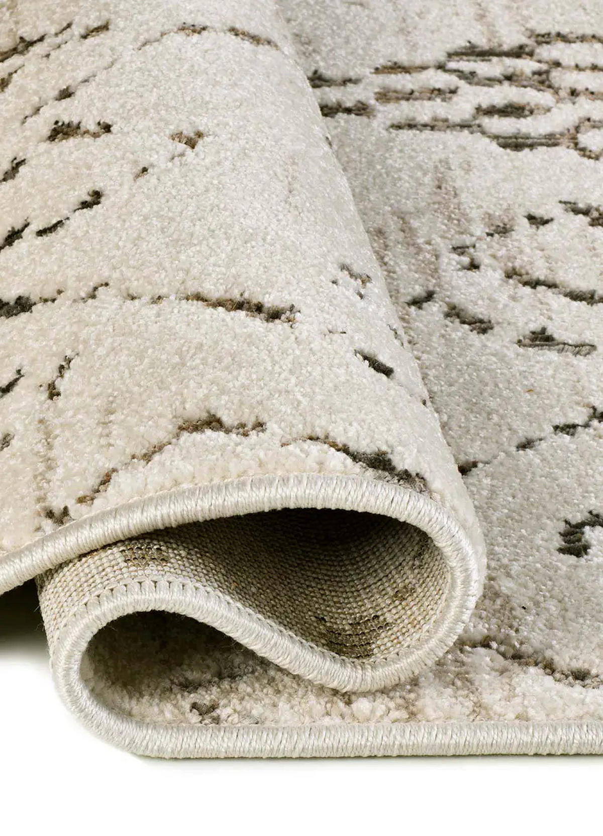 WEBTEPPICH Creme / Braun Ceres 160/235 cm - Creme, Naturmaterialien/Textil (160/235cm) - Atticgo