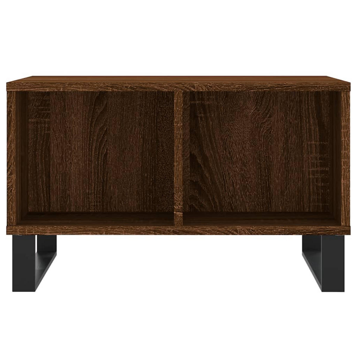 COUCHTISCH Braun Eichen-Optik 60x50x36,5 cm Holzwerkstoff - Braun, Holzwerkstoff (60/50/36.5cm) - furnicato