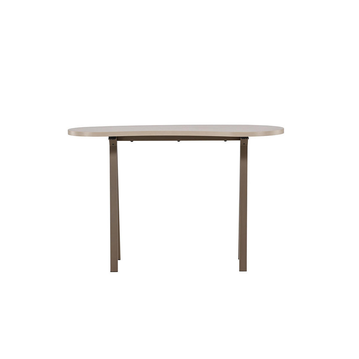 SCHREIBTISCH, Holmestrand, Beige, Stahl, 50 x 115 x 75 cm - Beige, Metall (115/50/75cm) - ebuy24