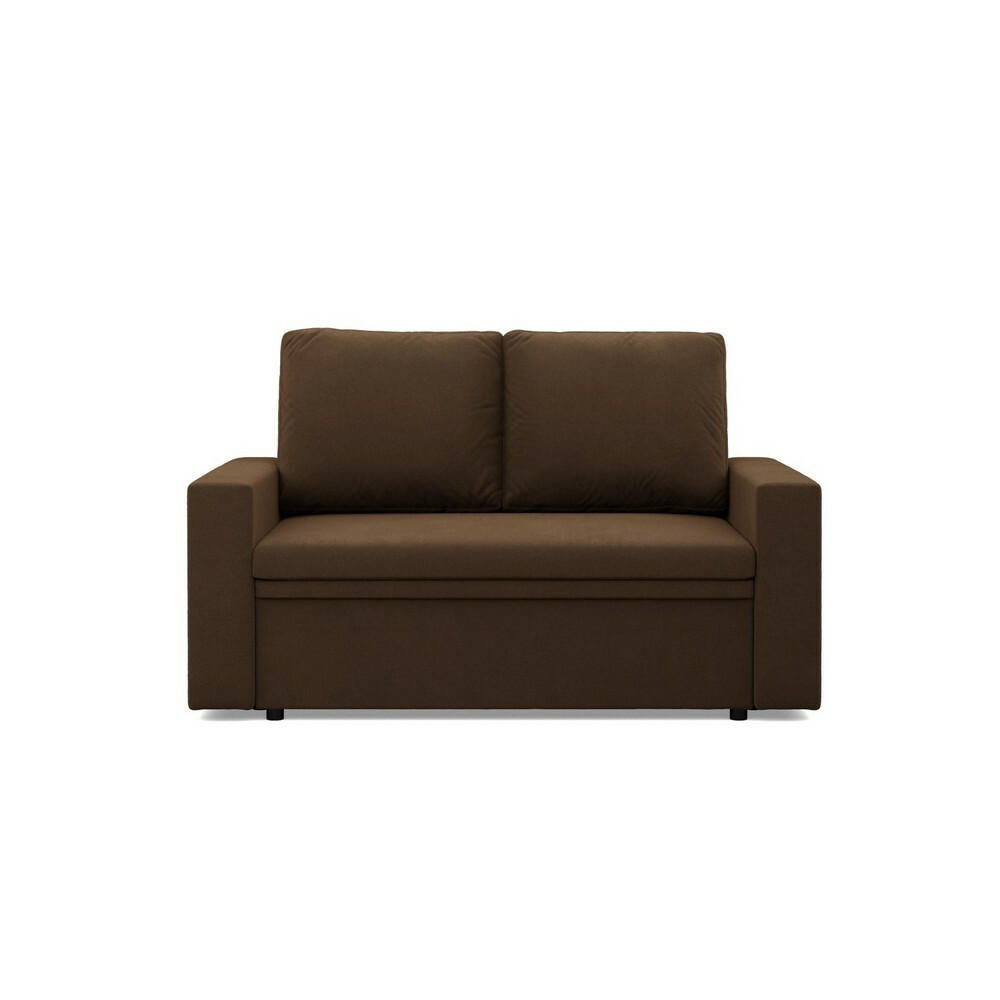 SOFA Neo mit gerader Armlehnen braun - Braun, Textil (148/90/87cm) - SIMKAM Furniture