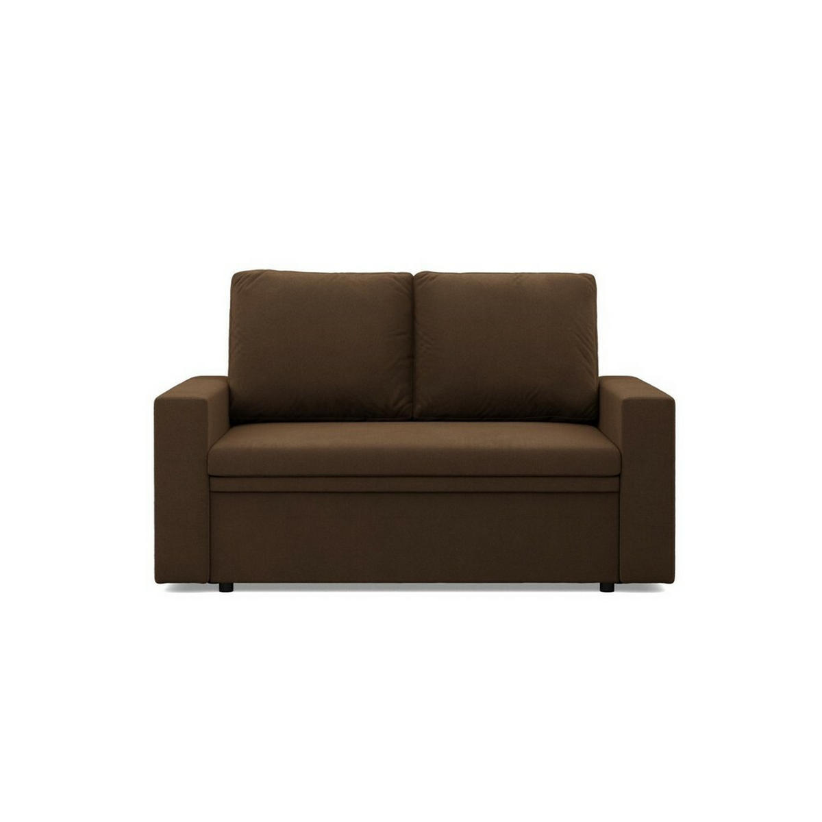 SOFA Neo mit gerader Armlehnen braun - Braun, Textil (148/90/87cm) - SIMKAM Furniture