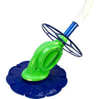 POOLREINIGER Flipper für automatische Bodenreinigung ohne Strom - Grün, Kunststoff (15/82/43cm) - Swim & Fun 